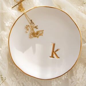 Decorative Initial “K” Tray